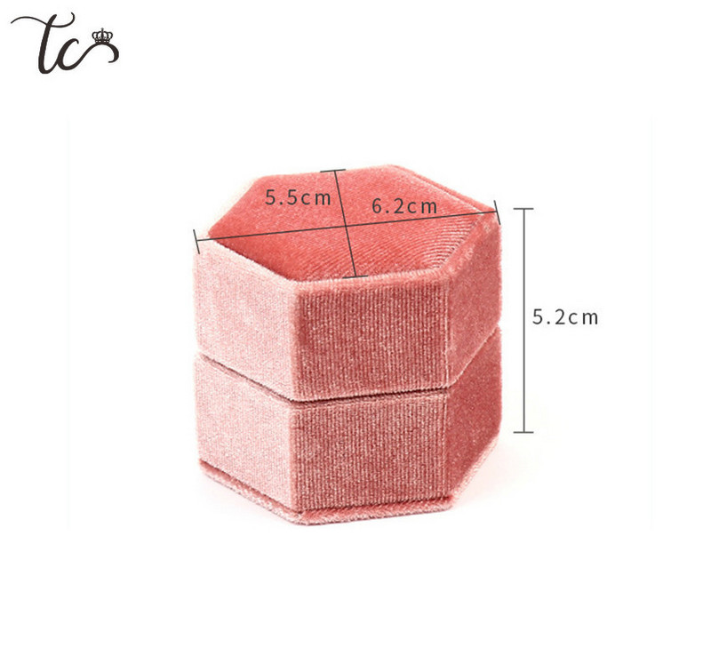 Baršunasta kutija za nakit Spremnik Kutija za vjenčani prsten za naušnice Ogrlica Narukvica Prikaz Poklon kutija Držač Organizator nakita