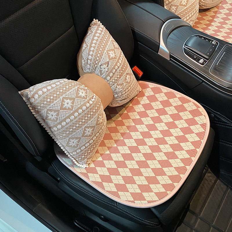 Jednostavna modna nova mašna Lumbalna kralježnica automobila oko struka, vrat, jastuk, naslon za glavu, ukrasi za unutrašnjost automobila