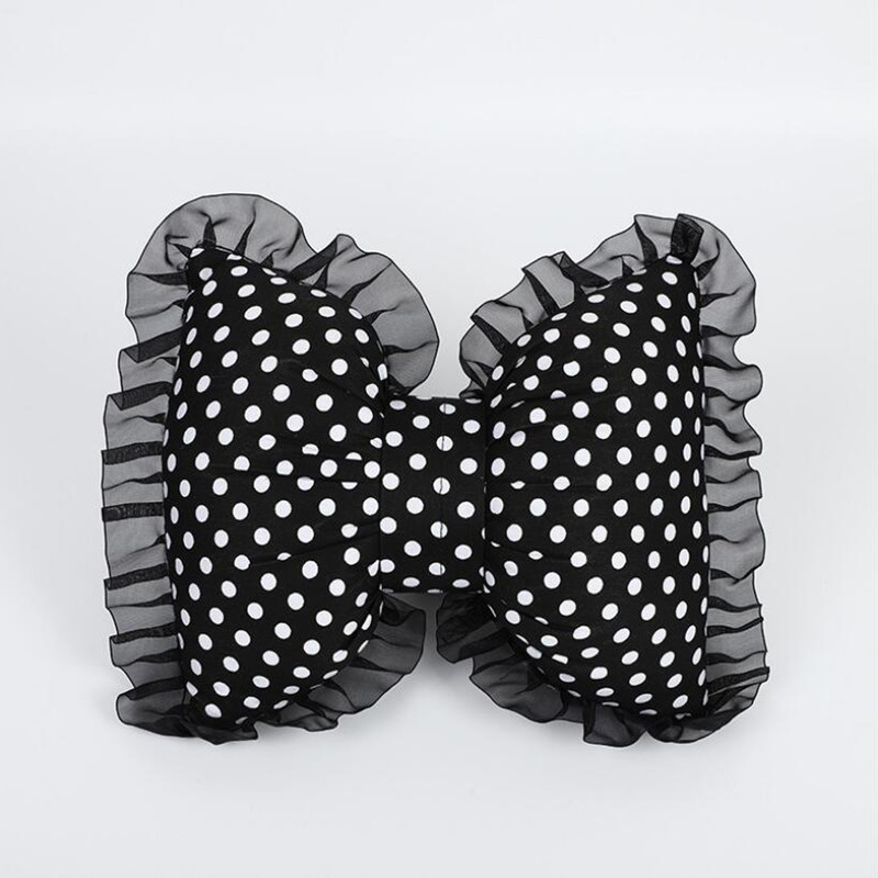 Four Seasons Univerzalni čipkasti točkasti modni visokokvalitetni ukrasi za unutrašnjost automobila Jastuk za vrat oko struka