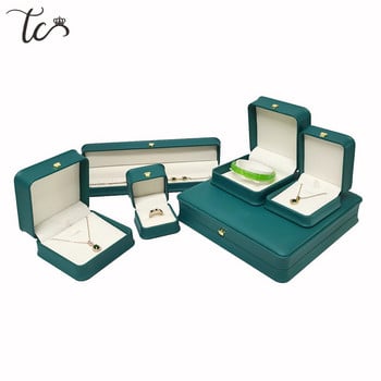 Jewelry Organizer Box Υψηλής ποιότητας Κολιέ Δαχτυλίδι Casket Storage Earrings Organizer PU Beauty Container Organizador De Joyas