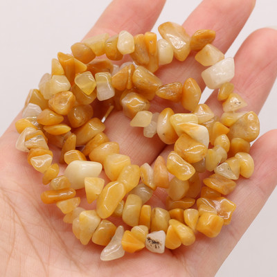 Nove perle od prirodnog kamena citrina 5-8 mm nepravilne šljunčane perle za izradu nakita DIY pribor za ogrlicu, narukvice, veleprodaja