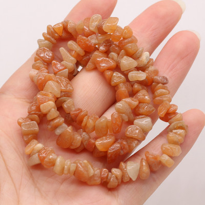 Nove perle od prirodnog kamena citrina 5-8 mm nepravilne šljunčane perle za izradu nakita DIY pribor za ogrlicu, narukvice, veleprodaja