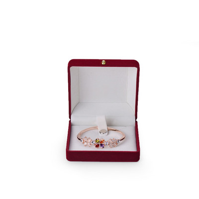 Vestuvinio žiedo dėžutės sužadėtuvių Valentino jubiliejaus dovanų papuošalų žavesio apyrankės dėžutės pakavimo dėžutės maišelis