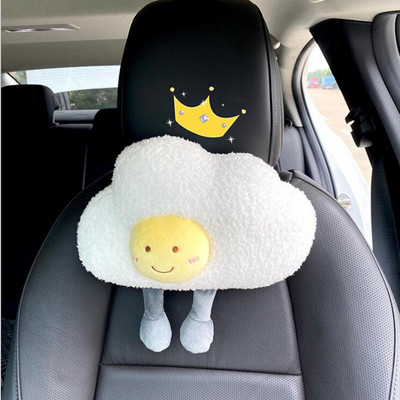 Car Naslon za glavu Jastuk za vrat Auto Jastuk Autosjedalica Naslon za glavu Lumbalna potpora Slatki crtani automobilski jastuk za vrat Naslon za glavu