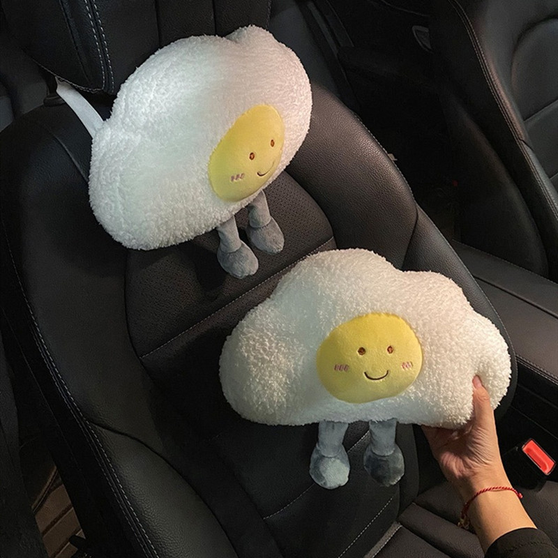 Ｃar Naslon za glavu Jastuk za vrat Auto Jastuk Autosjedalica Naslon za glavu Lumbalna potpora Slatki crtani automobilski jastuk za vrat Naslon za glavu