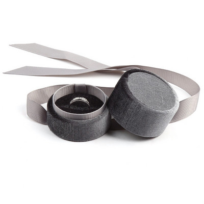 Baršunasta kutija Samtana kutija za drangulije Kutija za vjenčane darove Zaručnička kutija za prijedloge za prstene Držač za ogrlicu Spremnik Pakiranje za privjeske