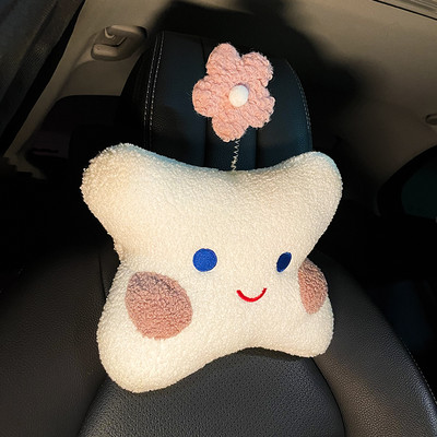 Novi plišani visokokvalitetni crtani slatki medvjed od jagoda Auto lumbalna potpora Naslon za glavu Jastuk za vrat Dodaci za unutrašnjost automobila