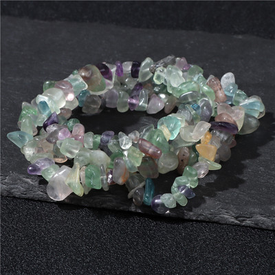 Természetes Lapis Opál Kvarc Fluorit Amethys Szabad formájú Chip Stone Gyöngyök Karácsonyi Ajándékba Barkács nyaklánc karkötő ékszer készítés 15"