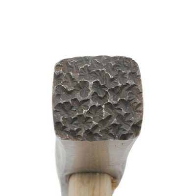 Fém virág textúrájú kalapács Silversmith Mallet Puncher kézműves ékszernyomtató eszköz
