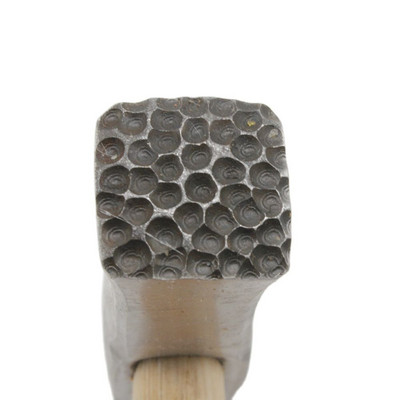 Fém virág textúrájú kalapács Silversmith Mallet Puncher kézműves ékszernyomtató eszköz