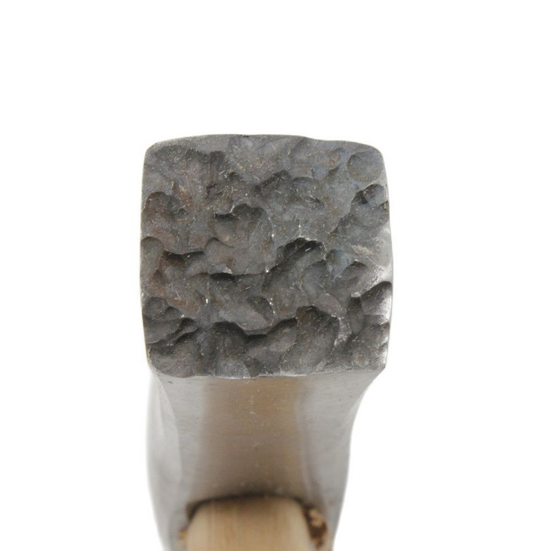 Fém virág textúrájú kalapács Silversmith Mallet Puncher kézműves ékszernyomtató eszköz