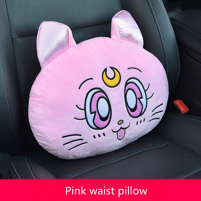 2021 Visokokvalitetni crtani slatki plišani univerzalni ukrasi za unutrašnjost automobila Jastuk za struk oko kralježnice i vrat