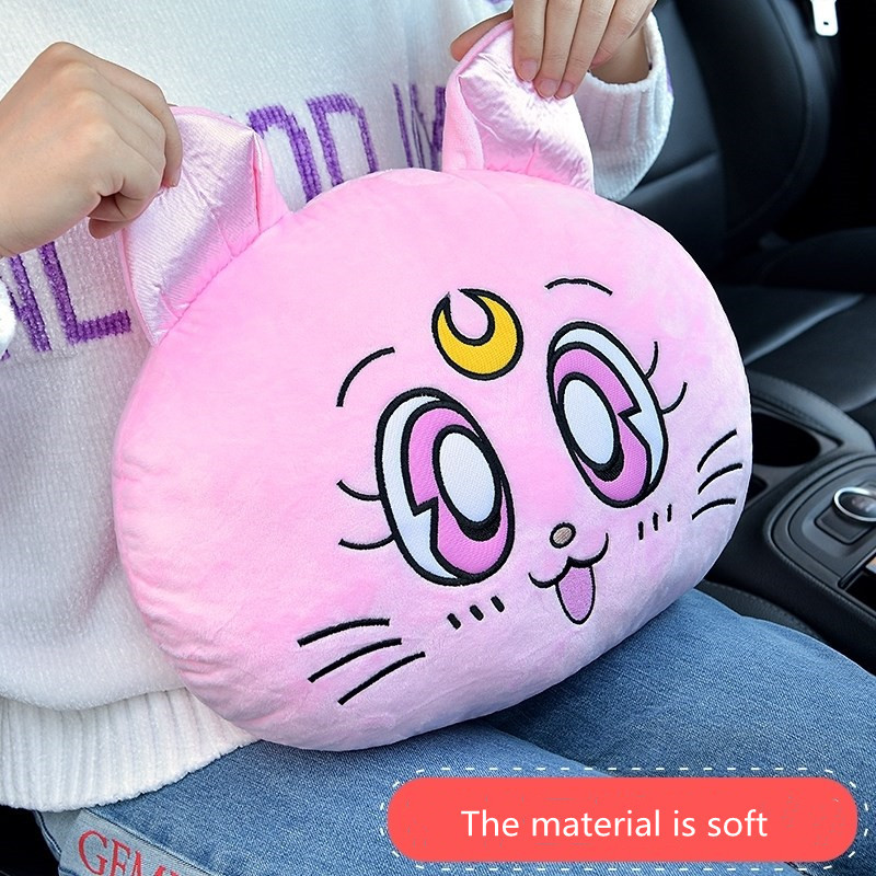 2021 Visokokvalitetni crtani slatki plišani univerzalni ukrasi za unutrašnjost automobila Jastuk za struk oko kralježnice i vrat
