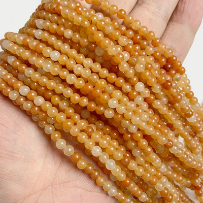 4 mm prirodni ružičasti rhdonite Agat Jaspers kamene perle Okrugle žadne kuglice labave razmaknice za izradu nakita DIY narukvica Accessori 15''