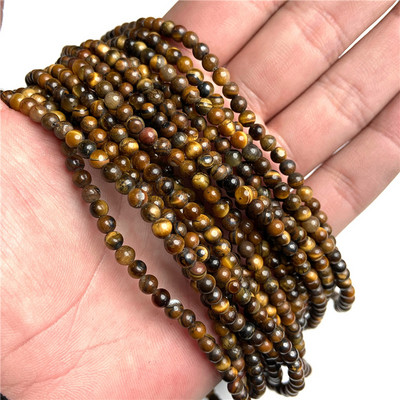 4 mm prirodni ružičasti rhdonite Agat Jaspers kamene perle Okrugle žadne kuglice labave razmaknice za izradu nakita DIY narukvica Accessori 15''