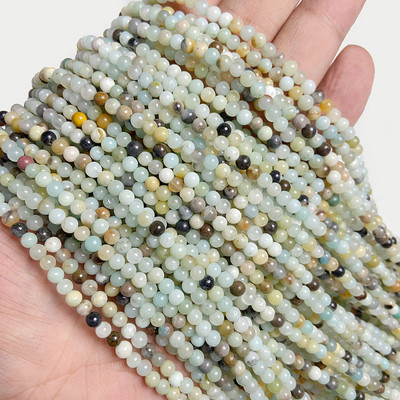 4 mm prirodni ružičasti rhdonite Agat Jaspers kamene perle Okrugle žadne kuglice labave razmaknice za izradu nakita DIY narukvica Accessori 15''