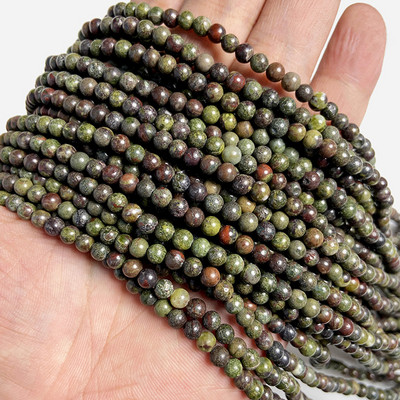 4 mm prirodni ružičasti rhdonite Agat Jaspers kamene perle Okrugle žadne kuglice labave razmaknice za izradu nakita DIY narukvica Accessori 15''