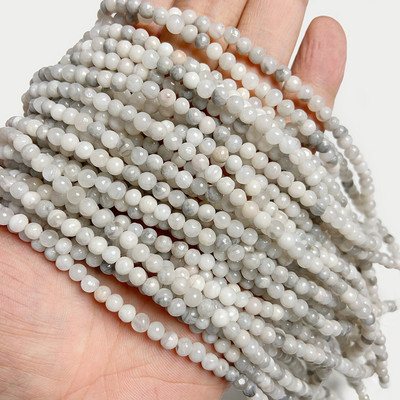 4 mm prirodni ružičasti rhdonite Agat Jaspers kamene perle Okrugle žadne kuglice labave razmaknice za izradu nakita DIY narukvica Accessori 15''