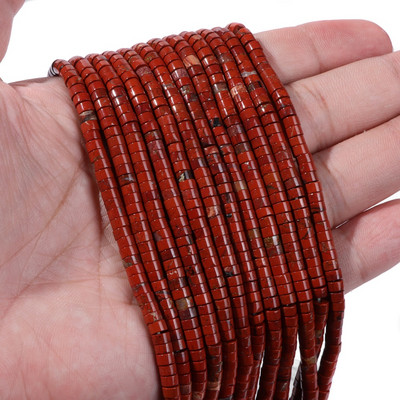 Novi dolazak Perle od ružičastog kamena Prirodni ružičasti kvarc Žad Jaspis Rondelle oblika Rasute perle za pribor za izradu nakita 2x4 mm