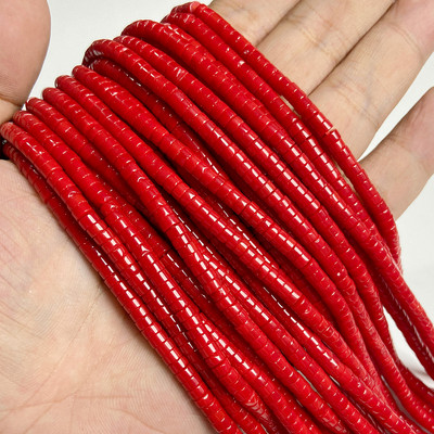 Novi dolazak Perle od ružičastog kamena Prirodni ružičasti kvarc Žad Jaspis Rondelle oblika Rasute perle za pribor za izradu nakita 2x4 mm