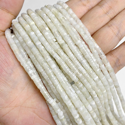 Novi dolazak Perle od ružičastog kamena Prirodni ružičasti kvarc Žad Jaspis Rondelle oblika Rasute perle za pribor za izradu nakita 2x4 mm