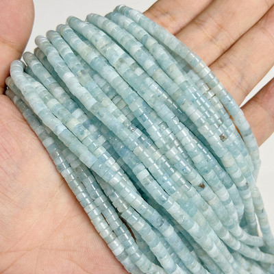 Novi dolazak Perle od ružičastog kamena Prirodni ružičasti kvarc Žad Jaspis Rondelle oblika Rasute perle za pribor za izradu nakita 2x4 mm