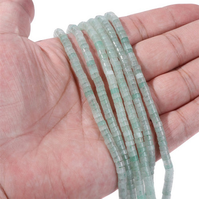 Novi dolazak Perle od ružičastog kamena Prirodni ružičasti kvarc Žad Jaspis Rondelle oblika Rasute perle za pribor za izradu nakita 2x4 mm