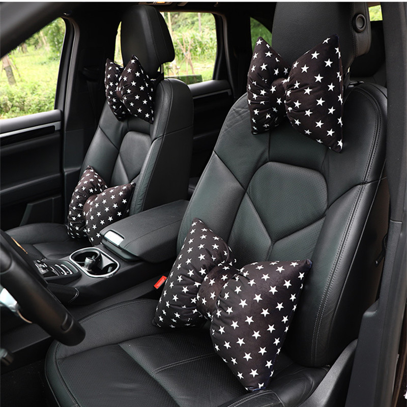 Novi jastuk za naslon za glavu automobila, slatka šarena duga, kreativni jastuk za vrat za automobil, lumbalni jastuk za pojas, unutarnja dekoracija automobila