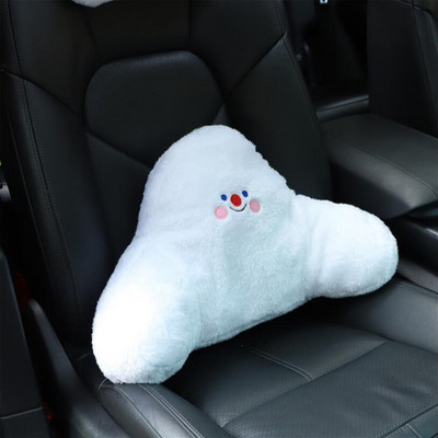 Nova zima, jesen, slatki crtani osmijeh, plišani ukrasi za unutrašnjost automobila, jastuk za oko struka i vrata