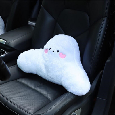 Nova zima, jesen, slatki crtani osmijeh, plišani ukrasi za unutrašnjost automobila, jastuk za oko struka i vrata