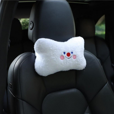 Nova zima, jesen, slatki crtani osmijeh, plišani ukrasi za unutrašnjost automobila, jastuk za oko struka i vrata