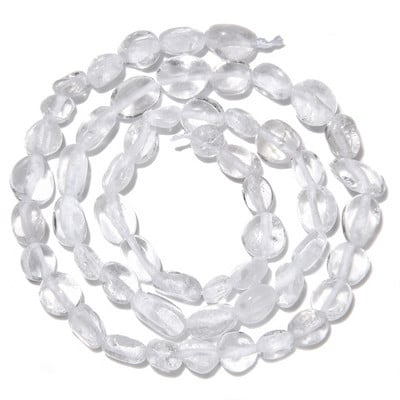 6-8MM természetes szabálytalan kavicsos kőgyöngy Agát amazonit ametiszt fluorit gyöngy ékszerkészítéshez barkácsolás karkötő kiegészítők