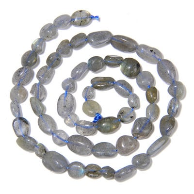 6-8MM természetes szabálytalan kavicsos kőgyöngy Agát amazonit ametiszt fluorit gyöngy ékszerkészítéshez barkácsolás karkötő kiegészítők