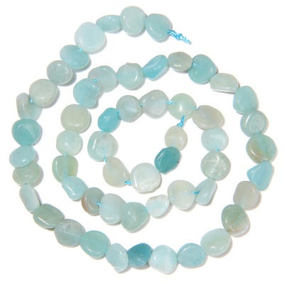 6-8MM természetes szabálytalan kavicsos kőgyöngy Agát amazonit ametiszt fluorit gyöngy ékszerkészítéshez barkácsolás karkötő kiegészítők