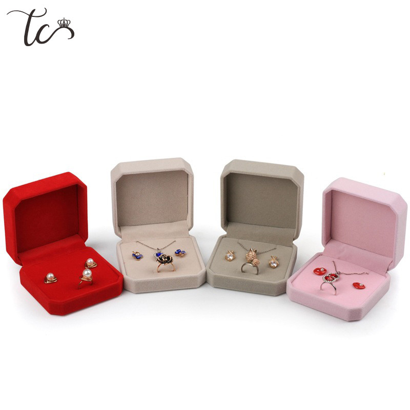 Papuošalų dovanų pakavimo dėžutė žiedų dėžutė daugiafunkcinė kostiumo dėžutė karolių laikiklis auskarų organizatorius ir pakuotės didmeninė prekyba
