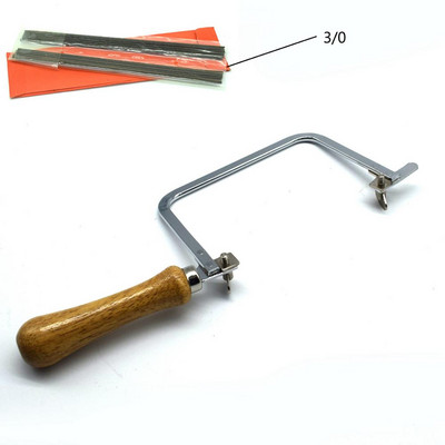 Okvir pile za nakit Luk pile s 3/0 144 komada Oštrica pile Obrada drva i metala DIY Alat za nakit