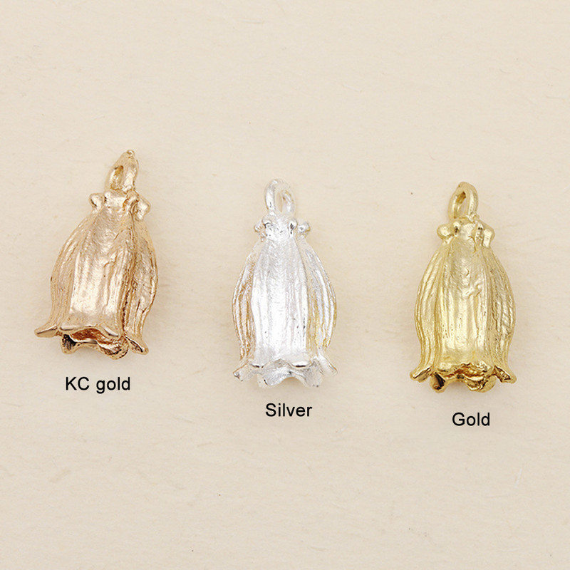 20 komada 7x16 mm čepovi s vrhom vrha kabela s kićankama Metalna ladica za cvijeće Konopac Stegnuti privjesak Privjesci Konektori za DIY izradu nakita Nalazi