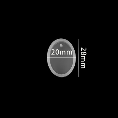 5 τεμάχια κρεμαστά καλούπια εποξειδικής ρητίνης Μικτού μεγέθους Χύτευση σιλικόνης καλούπια ρητίνης υπεριώδους ακτινοβολίας για κοσμήματα DIY Making Findings Supplies Αξεσουάρ