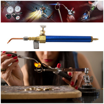 Oxygen Gas Welding Torch DIY Jewelry Soldering Melting Making Tool Kit Repairing Processing