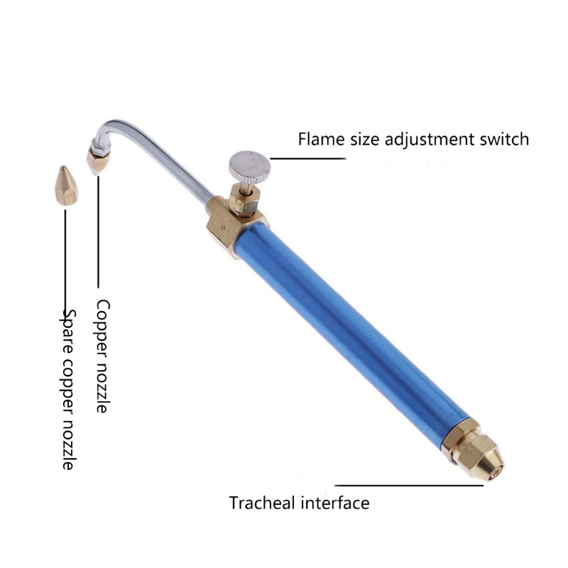 Deguonies dujų suvirinimo žibintuvėlis „pasidaryk pats“ papuošalų litavimas, lydymas, gamybos įrankių rinkinys, taisymo apdorojimas
