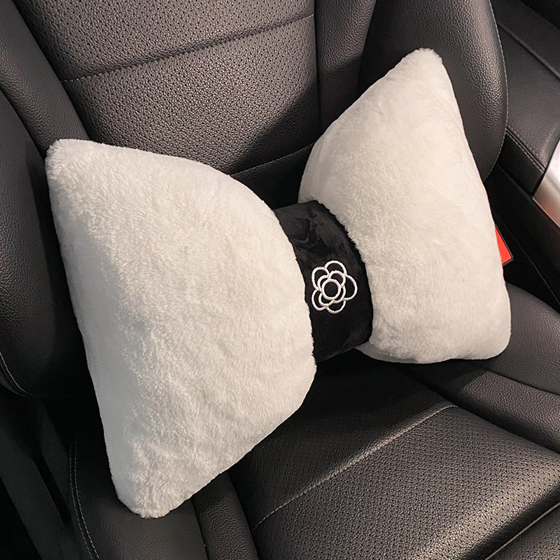 2022. aasta uus multikas Camellia Plush talvine sügis, pehme mugav auto vöökoha kaelapadi