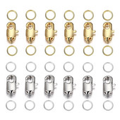 10 komada zlatne kopče od nehrđajućeg čelika s jastogom Kuka s 20 komada kompleta prstenova za skakanje za izradu nakita, narukvica, ogrlica, DIY pribor