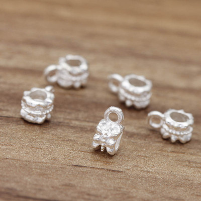 50 kom Tube Perle Bail Clips Zlatna boja Spacer Bead Charms Privjesak Kuka Kopče za Diy Izrada nakita Narukvica Ogrlica Nalazi