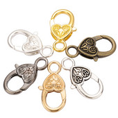 10 komada 26x15 mm Big Lobster kopče Heart Hook Diy dodaci za izradu nakita Ogrlica Narukvica Privjesak Konektor Nalazi