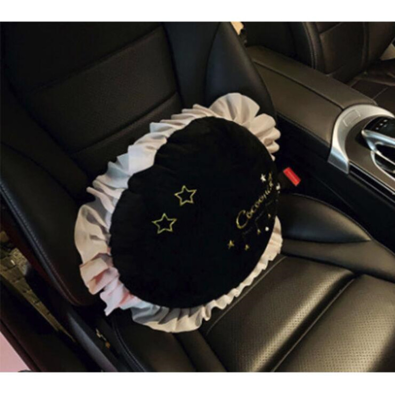 2021. Novi plišani jastuk Kreativni crtić Navlaka za sigurnosni pojas Kućni Auto Ured Bnowknot Naslon za glavu Jastuk Laides Ukrasi za unutrašnjost