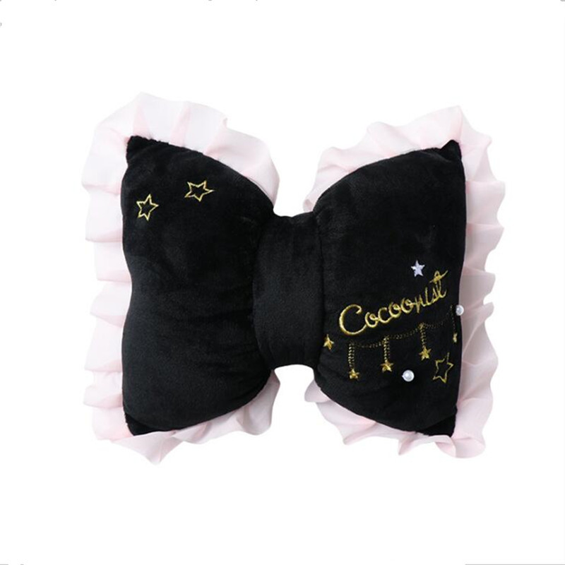 2021. Novi plišani jastuk Kreativni crtić Navlaka za sigurnosni pojas Kućni Auto Ured Bnowknot Naslon za glavu Jastuk Laides Ukrasi za unutrašnjost