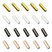 20 komada pribadača za broš Čepovi Završna kapica sa silikonskim čepom Igla za kravatu Priključak za stražnji dio za DIY pribor za izradu nakita