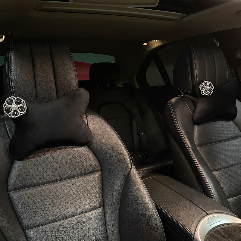 Novi plišani mali zimski topli kratki plišani vratni jastuk u obliku kamelije, jastuk za vrat i naslon za glavu