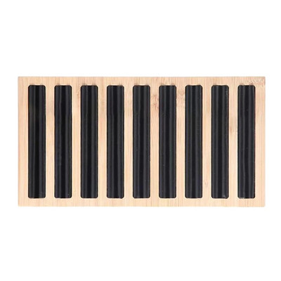 Pladanj za izlaganje prstena od prirodnog bambusa i pravokutnog drvenog prstena Pladanj za izlaganje nakita Pult za izlaganje nakita