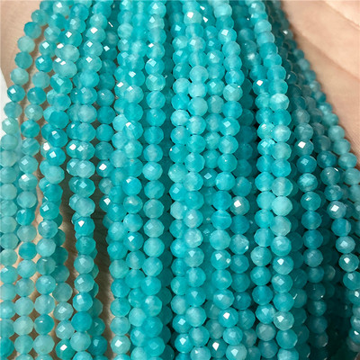 Comerț en-gros cu fațete din piatră naturală galbenă cuarț margele rotunde zircon piatră lunii turmalină margele libere pentru bijuterii accesoriu